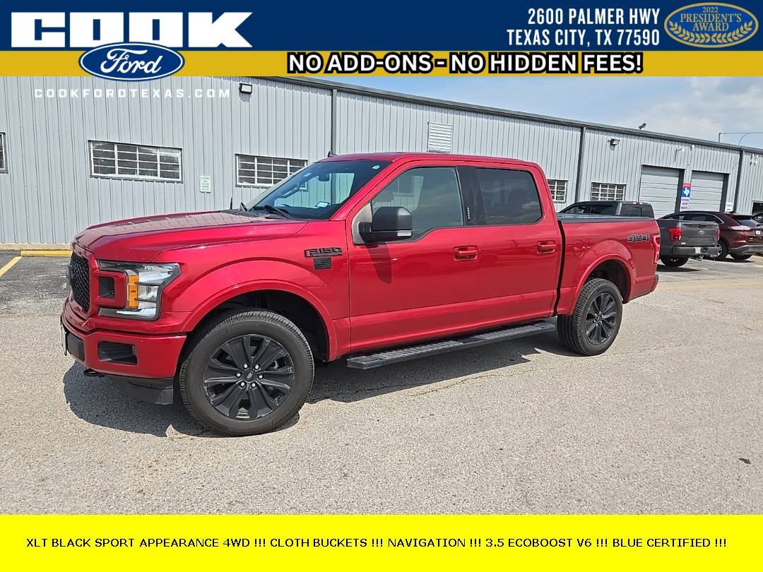 2020 Ford F-150 XLT — Pickup Truck — 58,266 mi — Texas City, TX