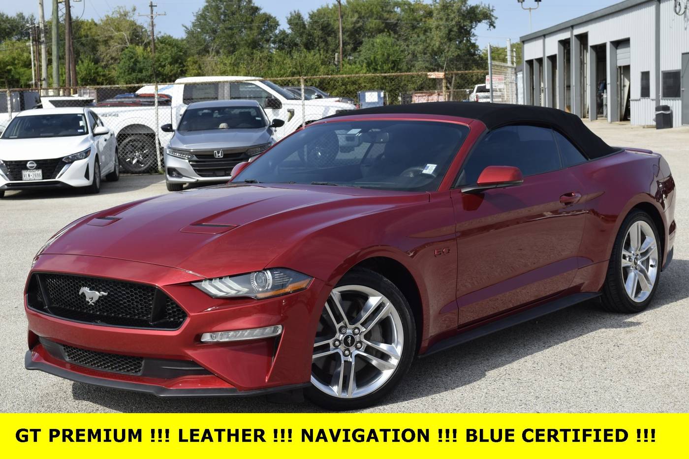 2020 Ford Mustang GT Premium — Convertible — 70,504 mi — Texas City, TX