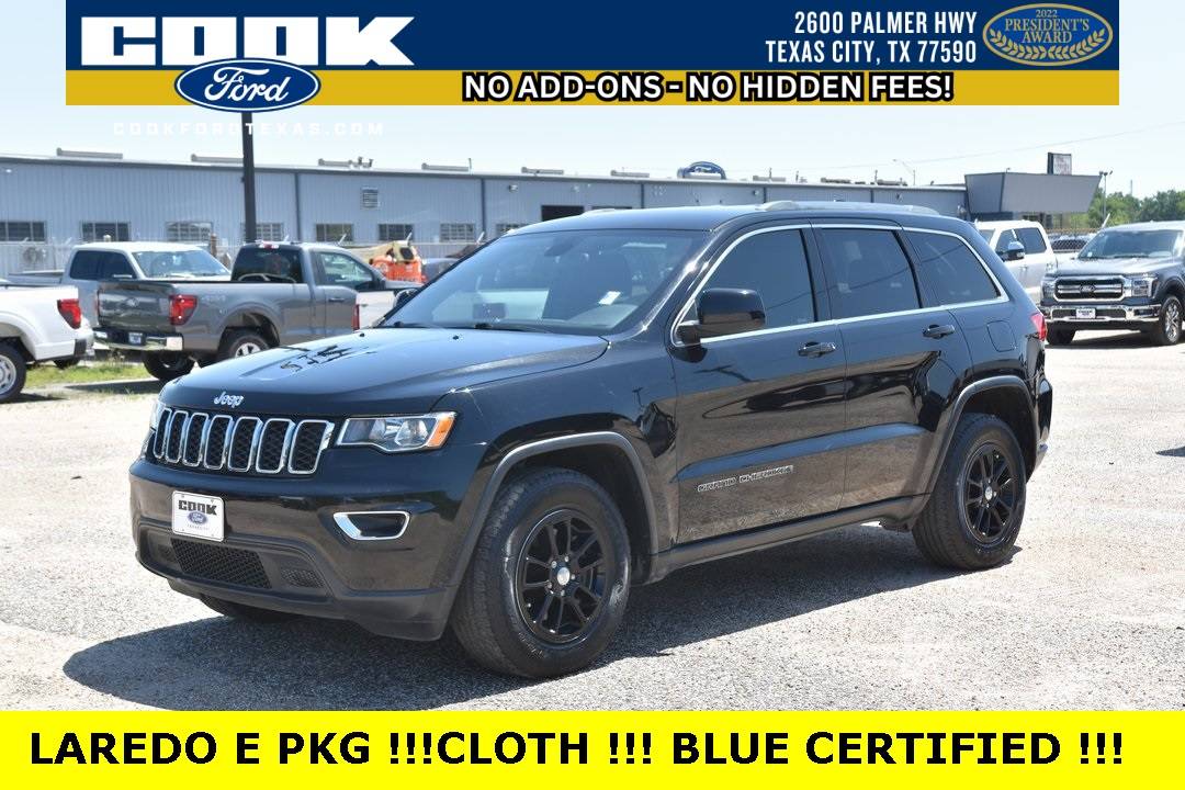 2018 Jeep Grand Cherokee Laredo E — SUV — 59,898 mi — Texas City, TX