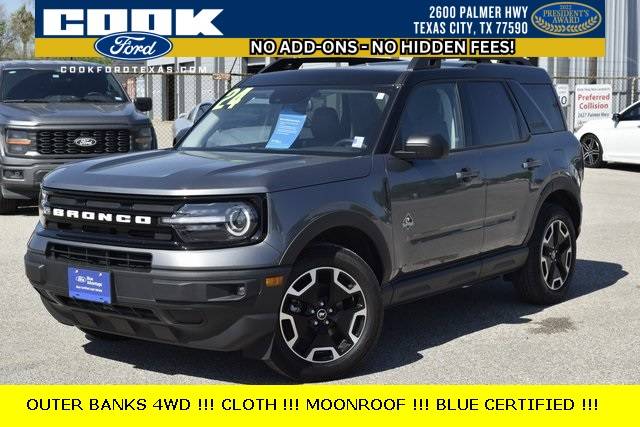 2024 Ford Bronco Sport Outer Banks — SUV — 23,518 mi — Texas City, TX