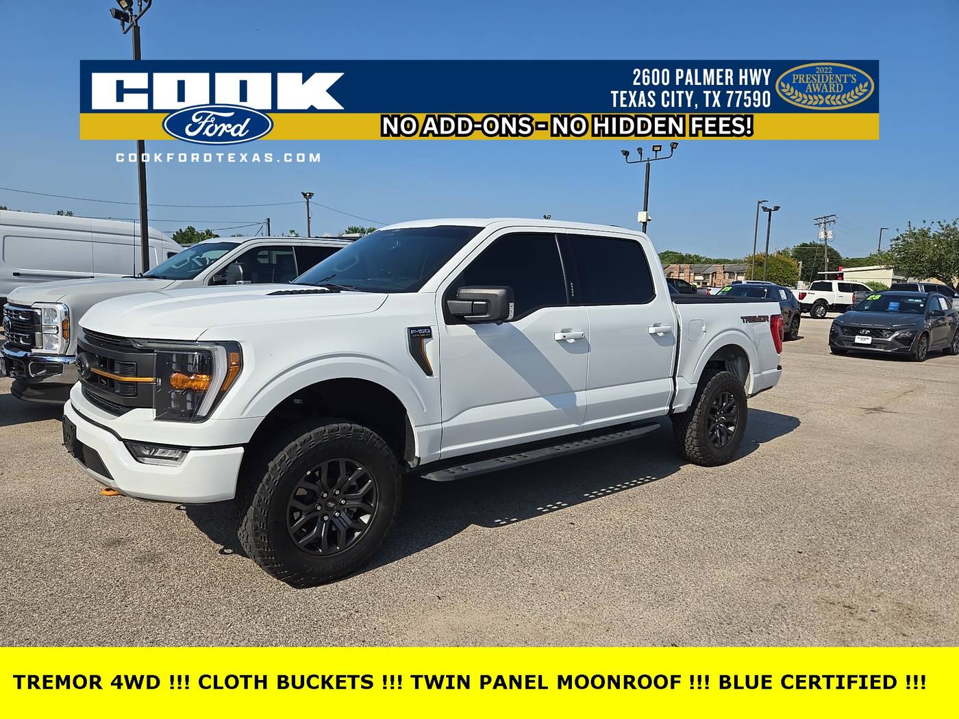 2022 Ford F-150 Tremor — Pickup Truck — 32,039 mi — Texas City, TX