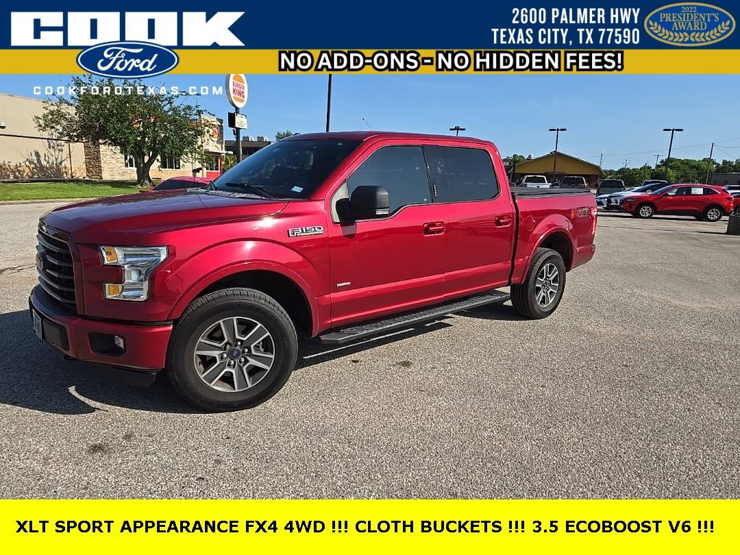 2016 Ford F-150 XLT — Pickup Truck — 93,188 mi — Texas City, TX