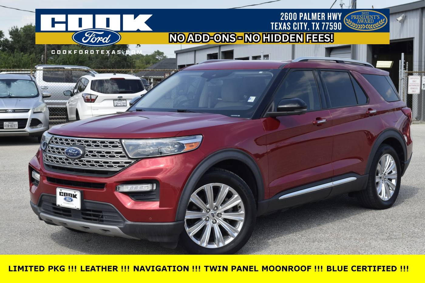 2020 Ford Explorer Limited — SUV — 41,301 mi — Texas City, TX