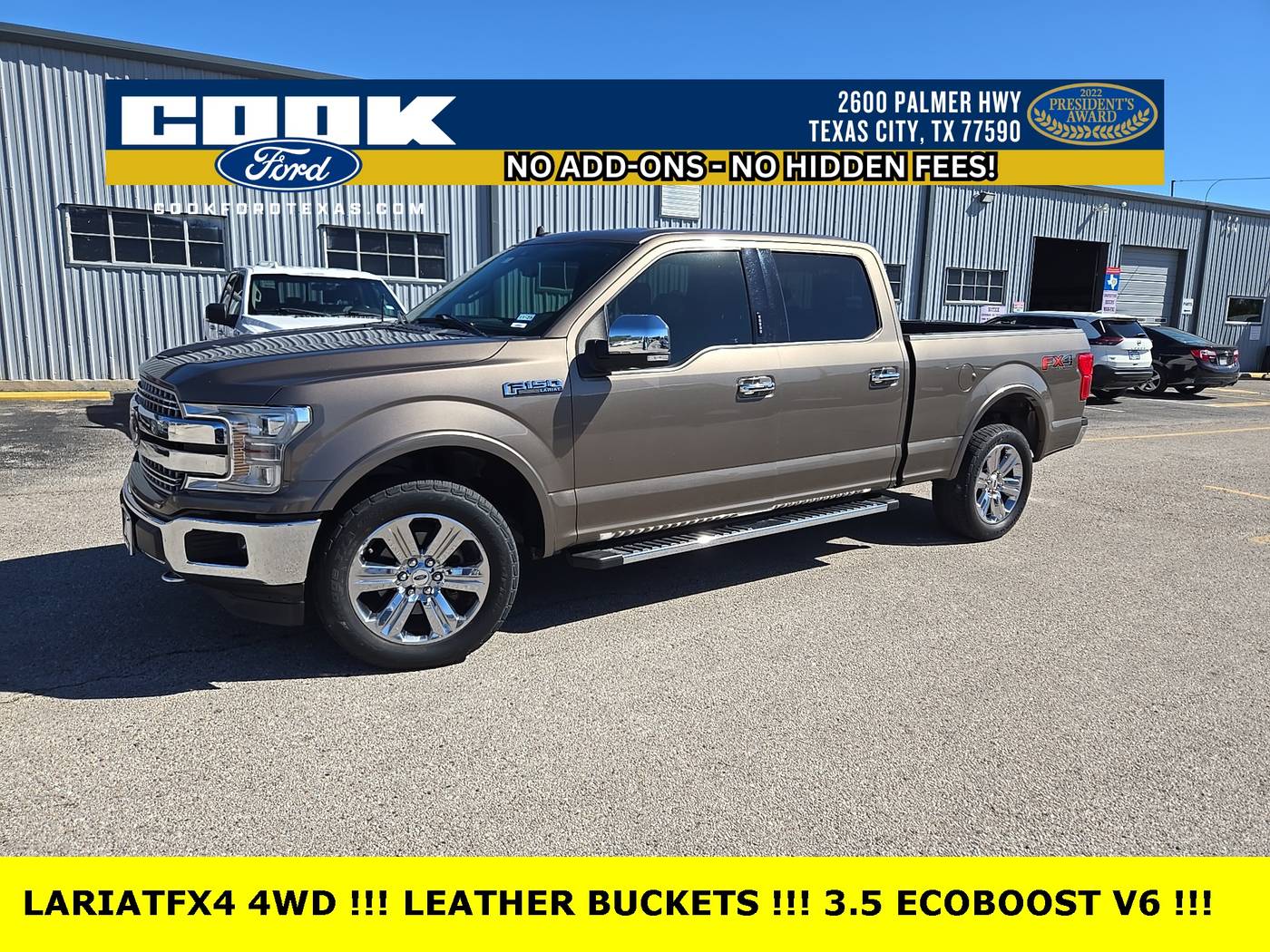 2019 Ford F-150 Lariat — Pickup Truck — 163,504 mi — Texas City, TX