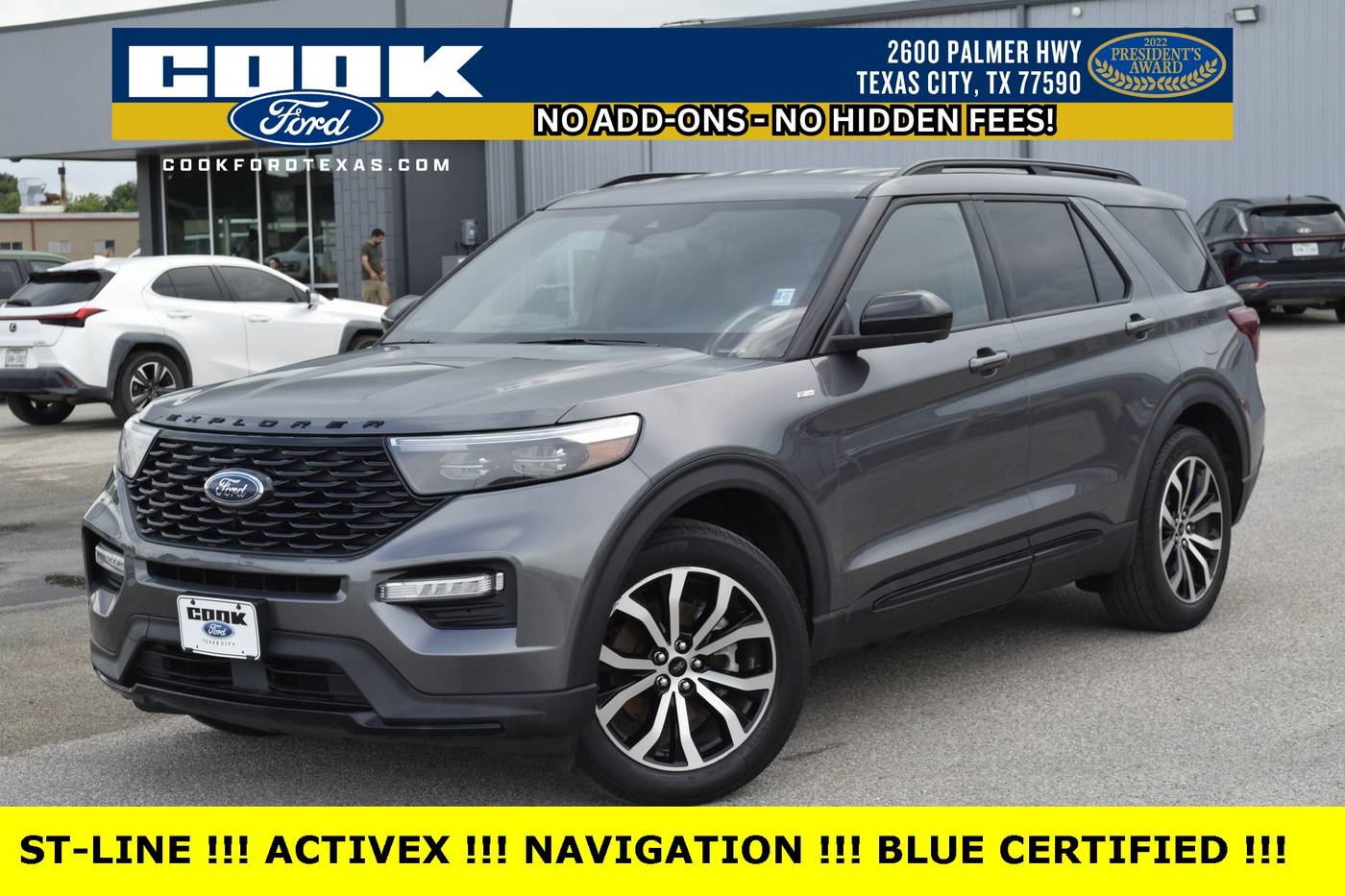 2023 Ford Explorer ST-Line — SUV — 42,536 mi — Texas City, TX