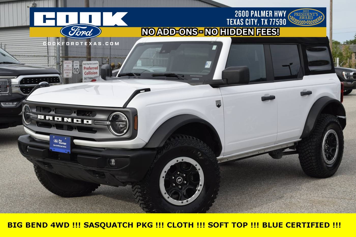 2023 Ford Bronco Big Bend — SUV — 32,559 mi — Texas City, TX