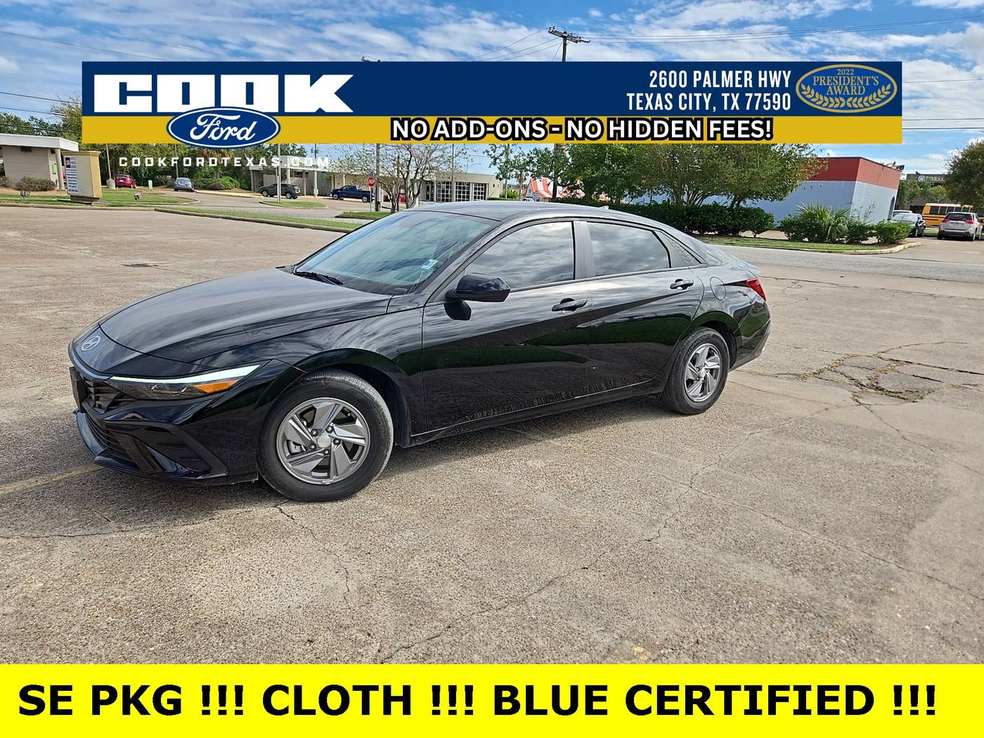 2025 Hyundai Elantra SE — Sedan — 6,942 mi — Texas City, TX