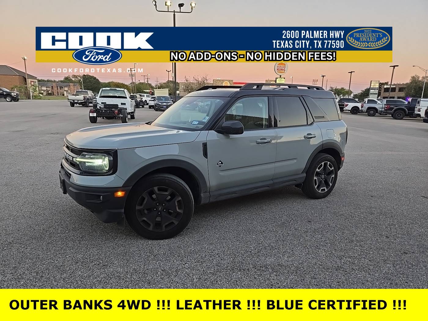 2022 Ford Bronco Sport Outer Banks — SUV — 37,084 mi — Texas City, TX