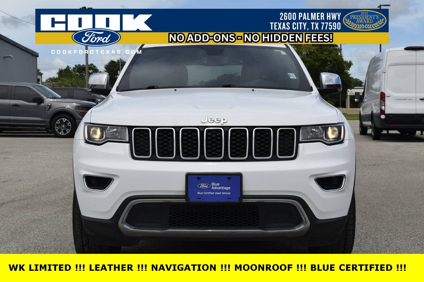 2022 Jeep Grand Cherokee WK Limited — SUV — 43,731 mi — Texas City, TX