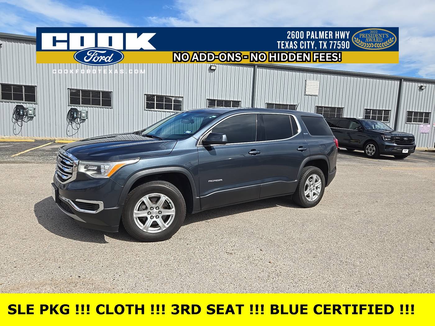 2019 GMC Acadia SLE — SUV — 83,619 mi — Texas City, TX