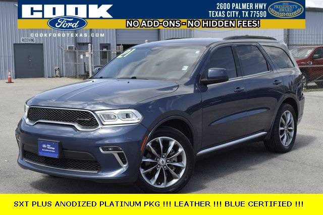 2021 Dodge Durango SXT Plus — SUV — 49,580 mi — Texas City, TX