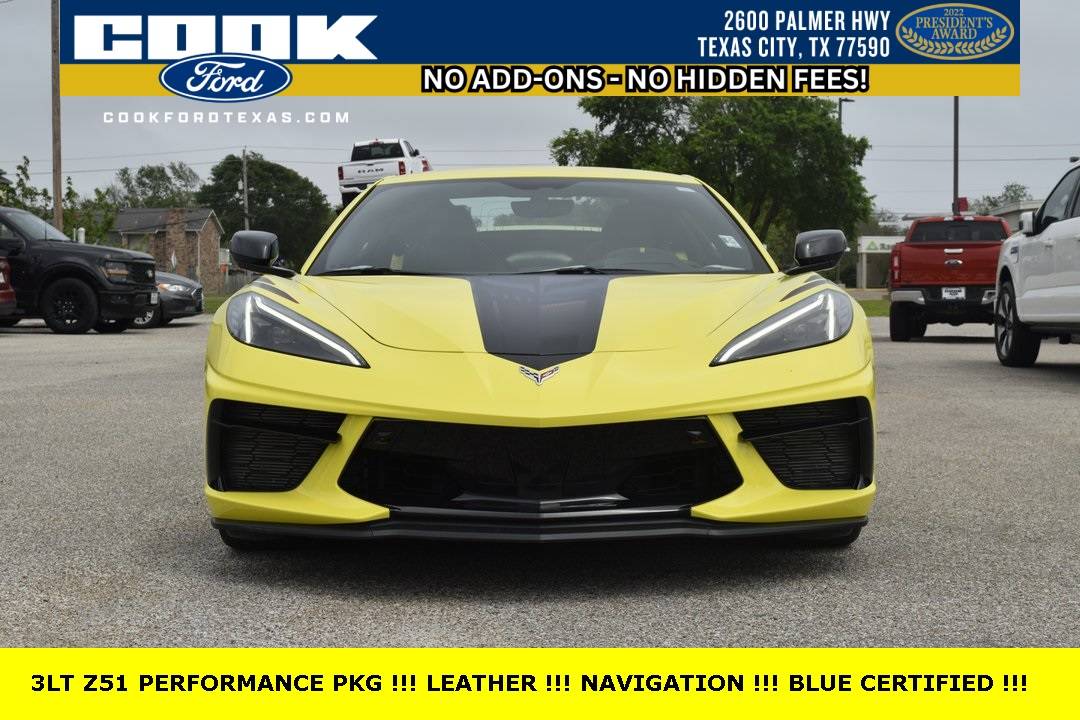 2022 Chevrolet Corvette 3LT — Convertible — 7,664 mi — Texas City, TX