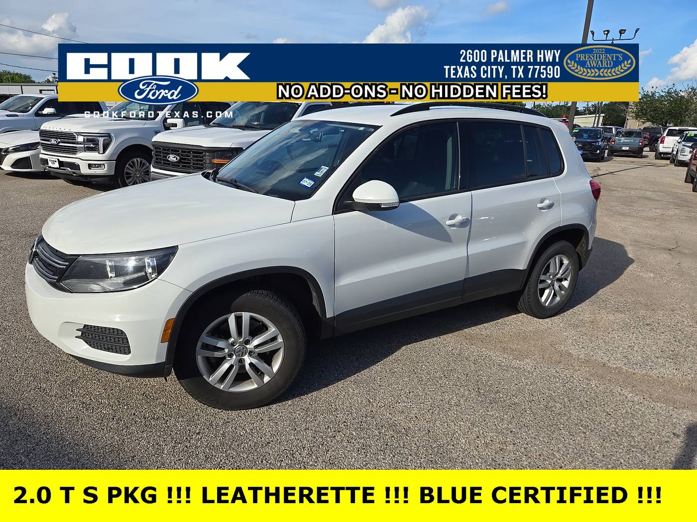 2017 Volkswagen Tiguan S — SUV — 98,109 mi — Texas City, TX