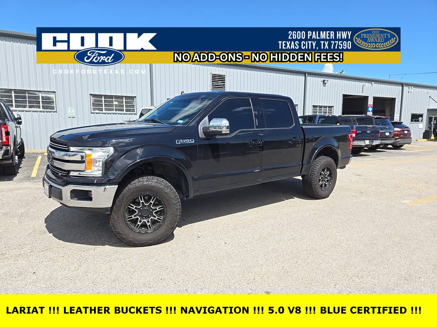 2019 Ford F-150 Lariat — Pickup Truck — 103,250 mi — Texas City, TX