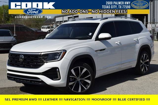 2024 Volkswagen Atlas SEL Premium R-Line — SUV — 13,215 mi — Texas City, TX