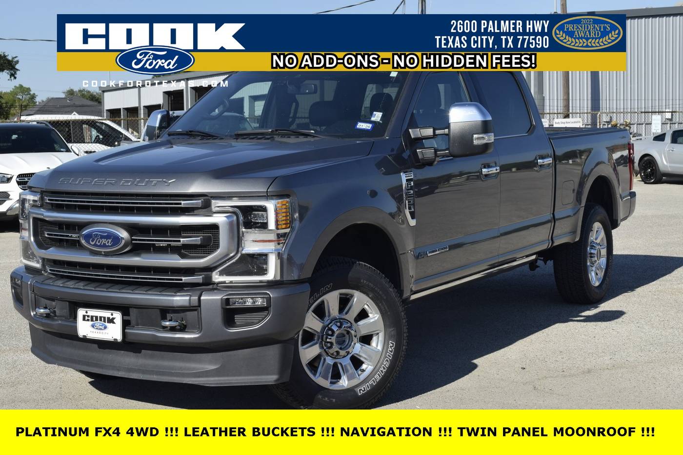 2021 Ford Super Duty F-250 Platinum — Pickup Truck — 63,230 mi — Texas City, TX