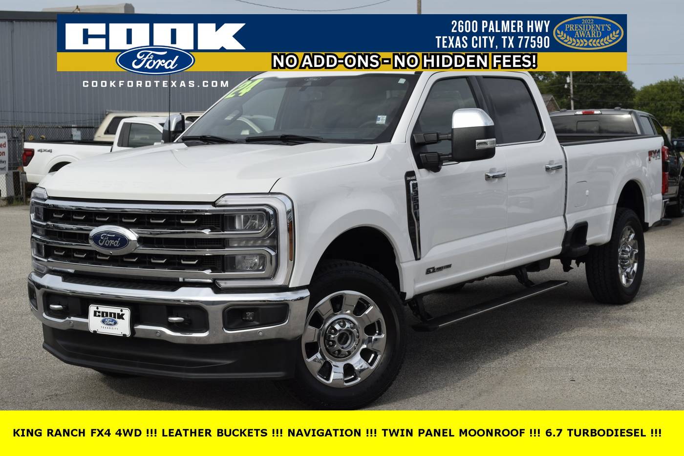 2024 Ford Super Duty F-350 King Ranch — Pickup Truck — 11,715 mi — Texas City, TX