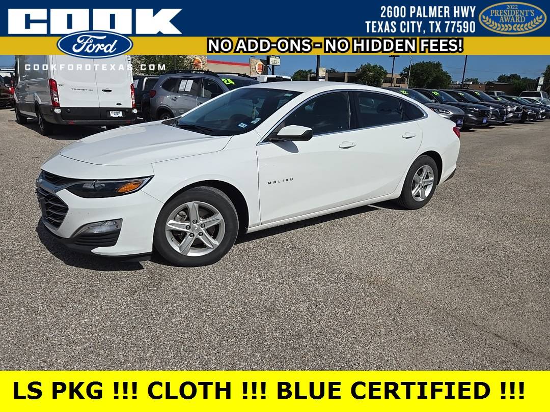 2021 Chevrolet Malibu LS — Sedan — 27,035 mi — Texas City, TX