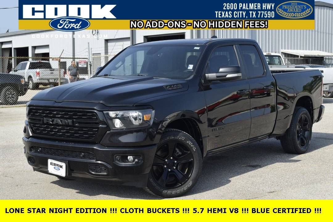 2022 Ram 1500 Lone Star — Pickup Truck — 53,758 mi — Texas City, TX