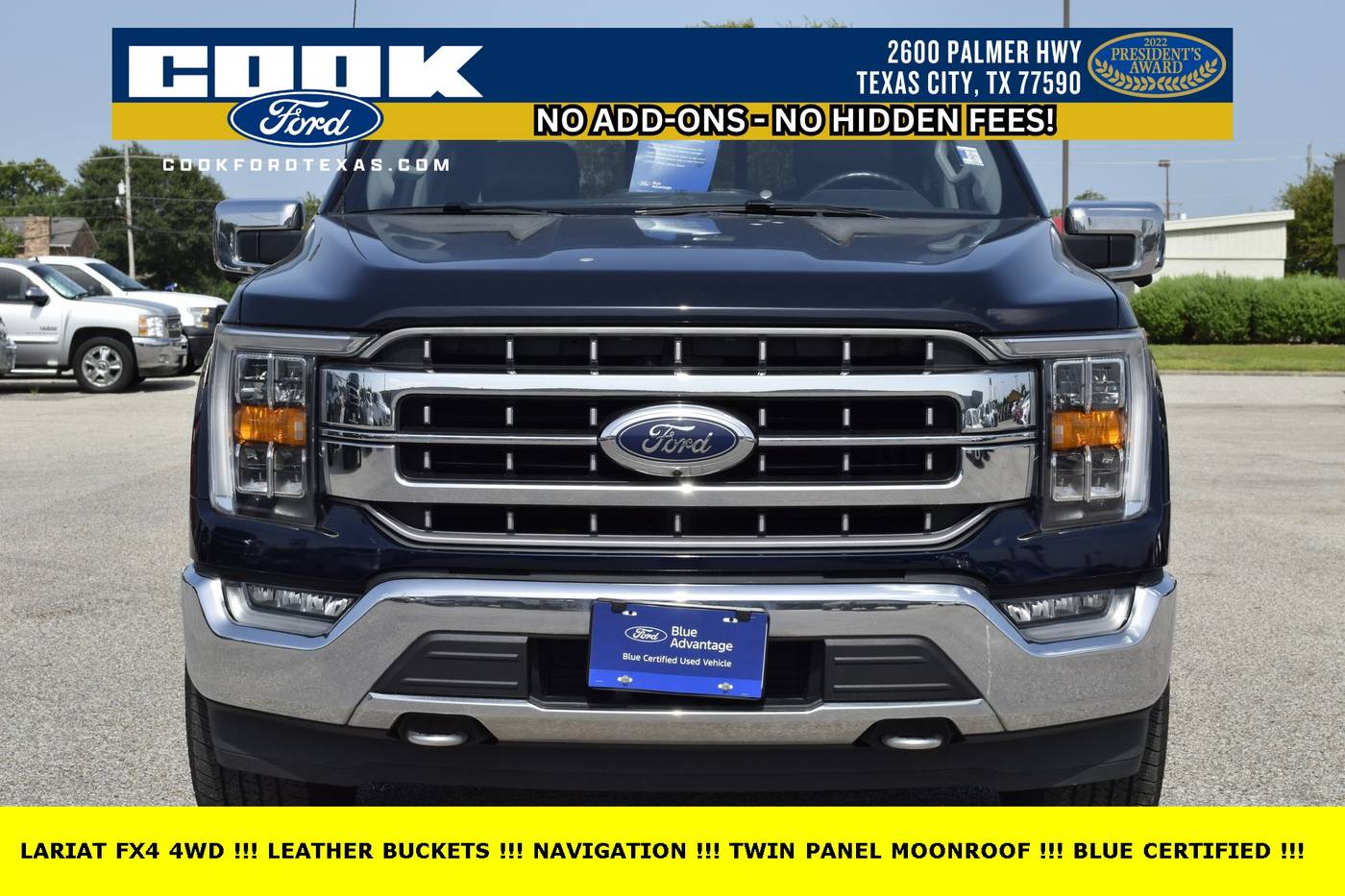 2021 Ford F-150 Lariat — Pickup Truck — 99,204 mi — Texas City, TX