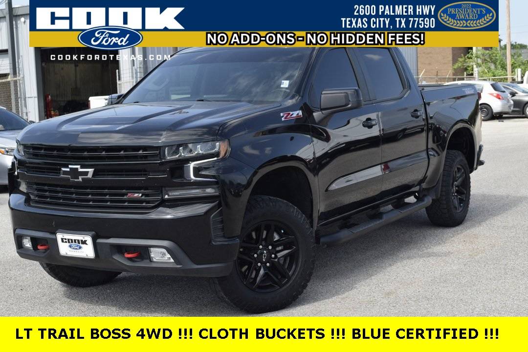 2021 Chevrolet Silverado 1500 LT Trail Boss — Pickup Truck — 45,784 mi — Texas City, TX
