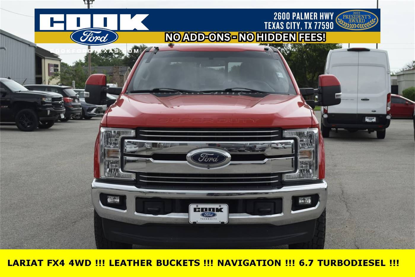 2019 Ford Super Duty F-250 Lariat — Pickup Truck — 88,167 mi — Texas City, TX