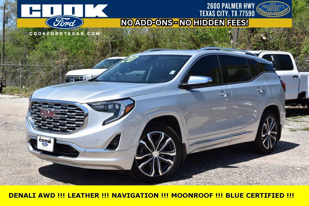 2020 GMC Terrain Denali — SUV — 42,983 mi — Texas City, TX