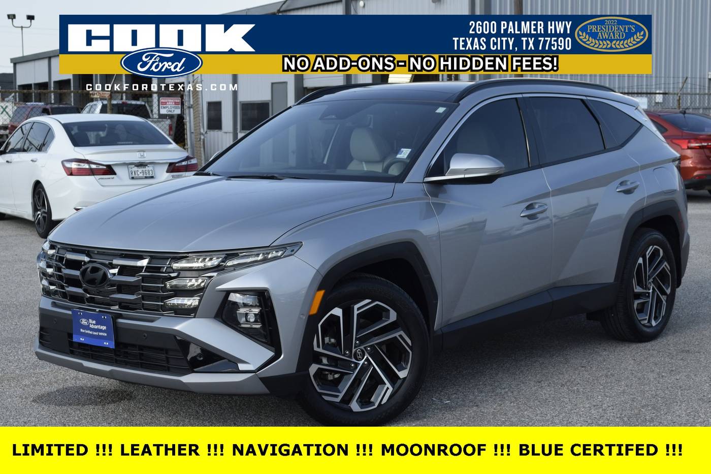2025 Hyundai Tucson Limited — SUV — 5,242 mi — Texas City, TX
