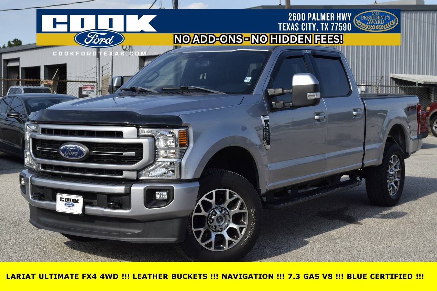 2022 Ford Super Duty F-250 LARIAT — Pickup Truck — 101,442 mi — Texas City, TX