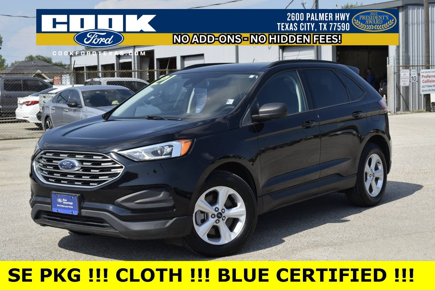 2021 Ford Edge SE — SUV — 61,525 mi — Texas City, TX