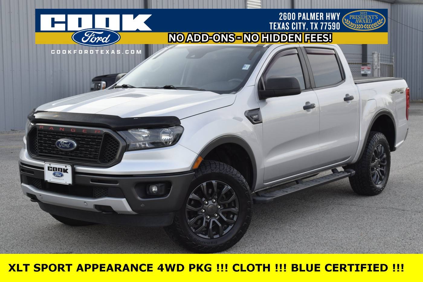 2019 Ford Ranger XLT — Pickup Truck — 75,456 mi — Texas City, TX