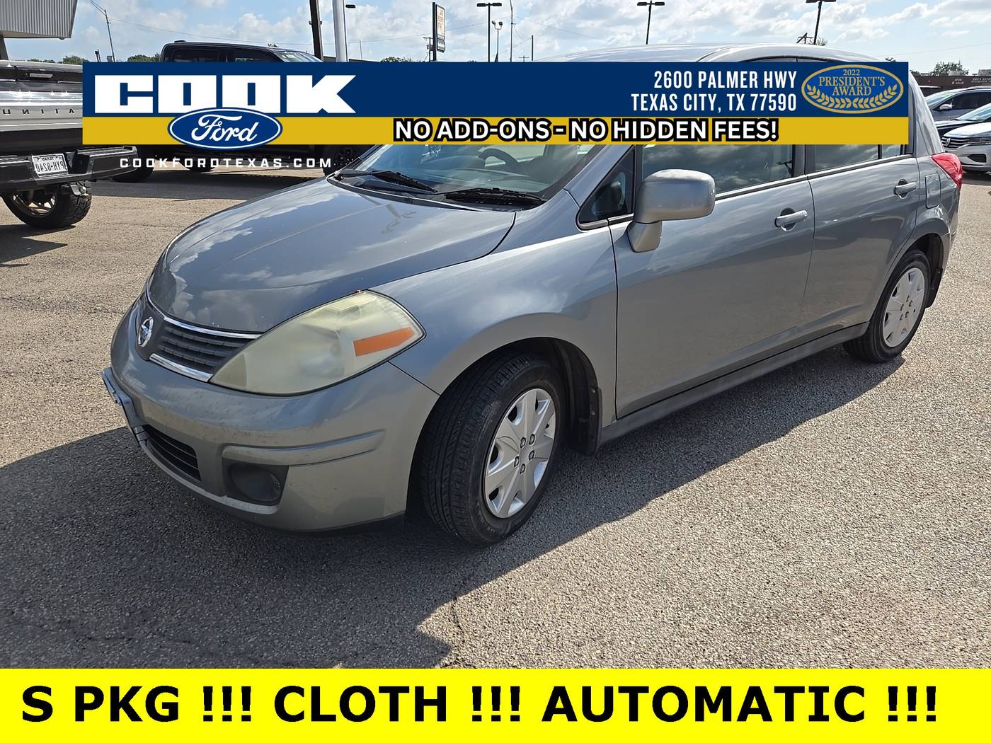 2009 Nissan Versa 1.8 S — Hatchback — 92,294 mi — Texas City, TX