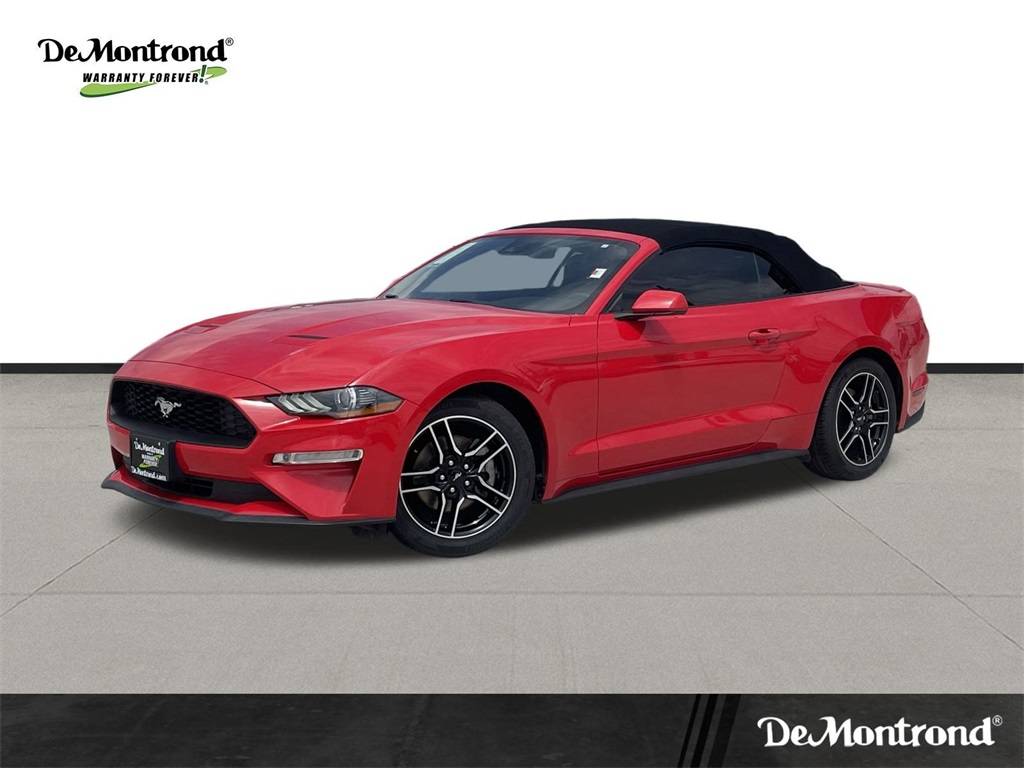 2021 Ford Mustang EcoBoost Premium — Convertible — 76,672 mi — Conroe, TX