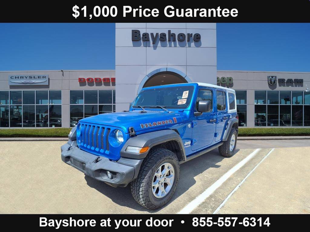 2021 Jeep Wrangler Islander — SUV — 22,751 mi — Baytown, TX