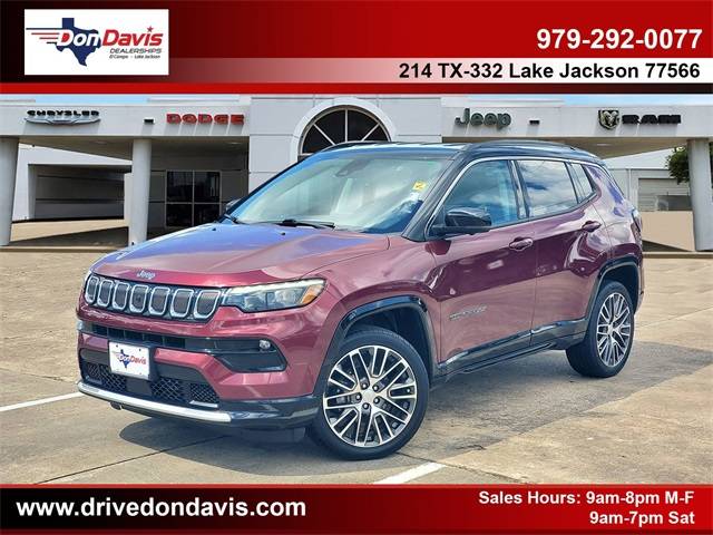 2022 Jeep Compass Limited — SUV — 52,048 mi — Lake Jackson, TX