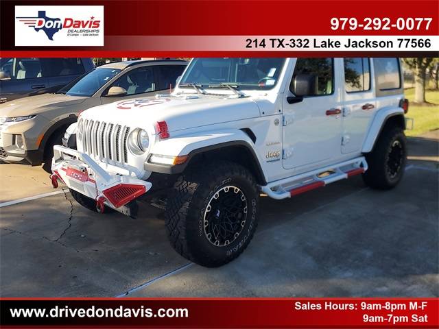 2020 Jeep Wrangler Sahara — SUV — 53,930 mi — Lake Jackson, TX