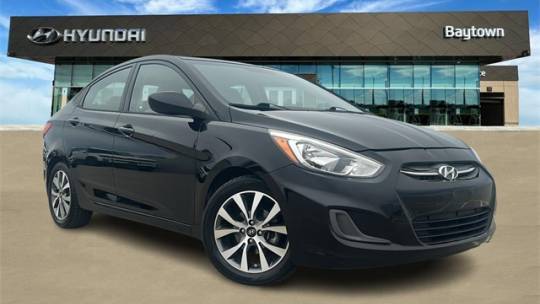 2017 Hyundai Accent Value Edition — Sedan — 100,449 mi — BAYTOWN, TX