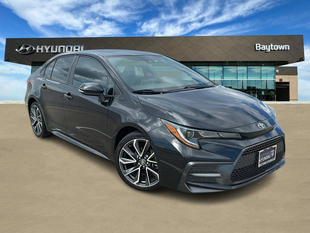 2020 Toyota Corolla SE — Sedan — 54,741 mi — BAYTOWN, TX