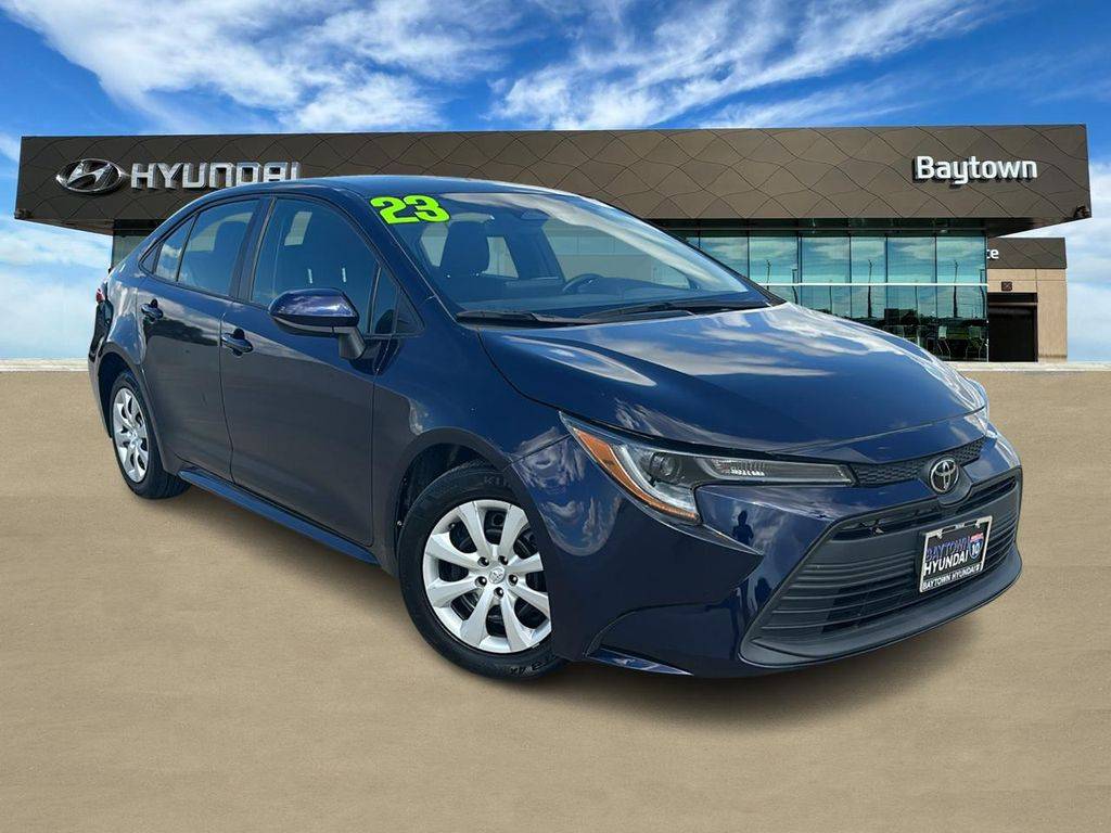 2023 Toyota Corolla LE — Sedan — 45,572 mi — BAYTOWN, TX