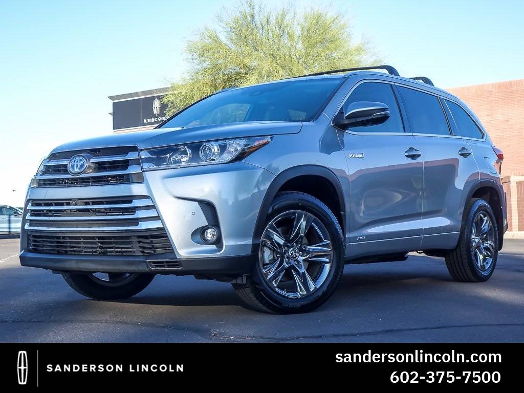 2019 Toyota Highlander Hybrid Limited Platinum — SUV — 80,575 mi — Phoenix, AZ