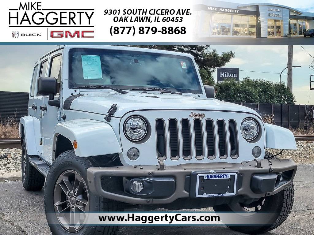 2017 Jeep Wrangler 75th Anniversary — SUV — 79,274 mi — Oak Lawn, IL