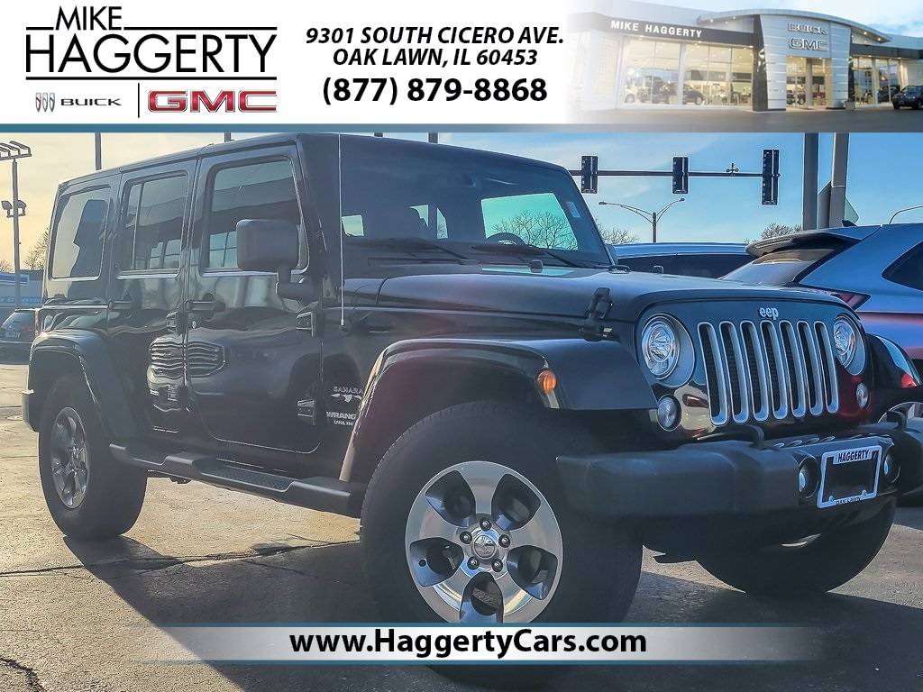 2017 Jeep Wrangler Sahara — SUV — 100,957 mi — Oak Lawn, IL