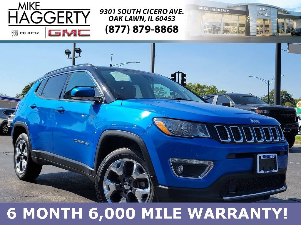 2021 Jeep Compass Limited — SUV — 62,425 mi — Oak Lawn, IL