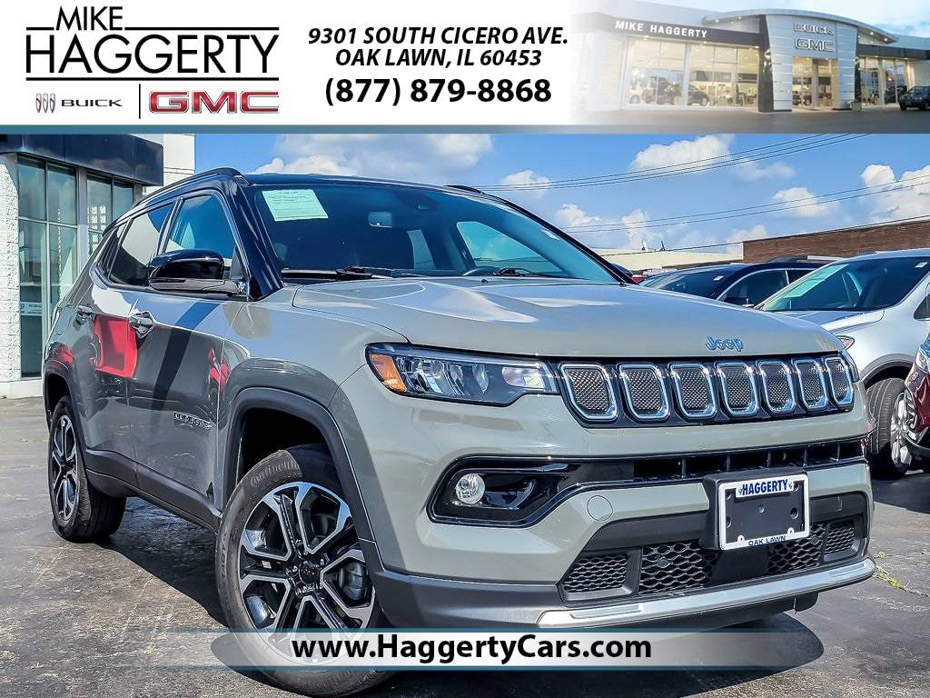 2022 Jeep Compass Limited — SUV — 37,286 mi — Oak Lawn, IL