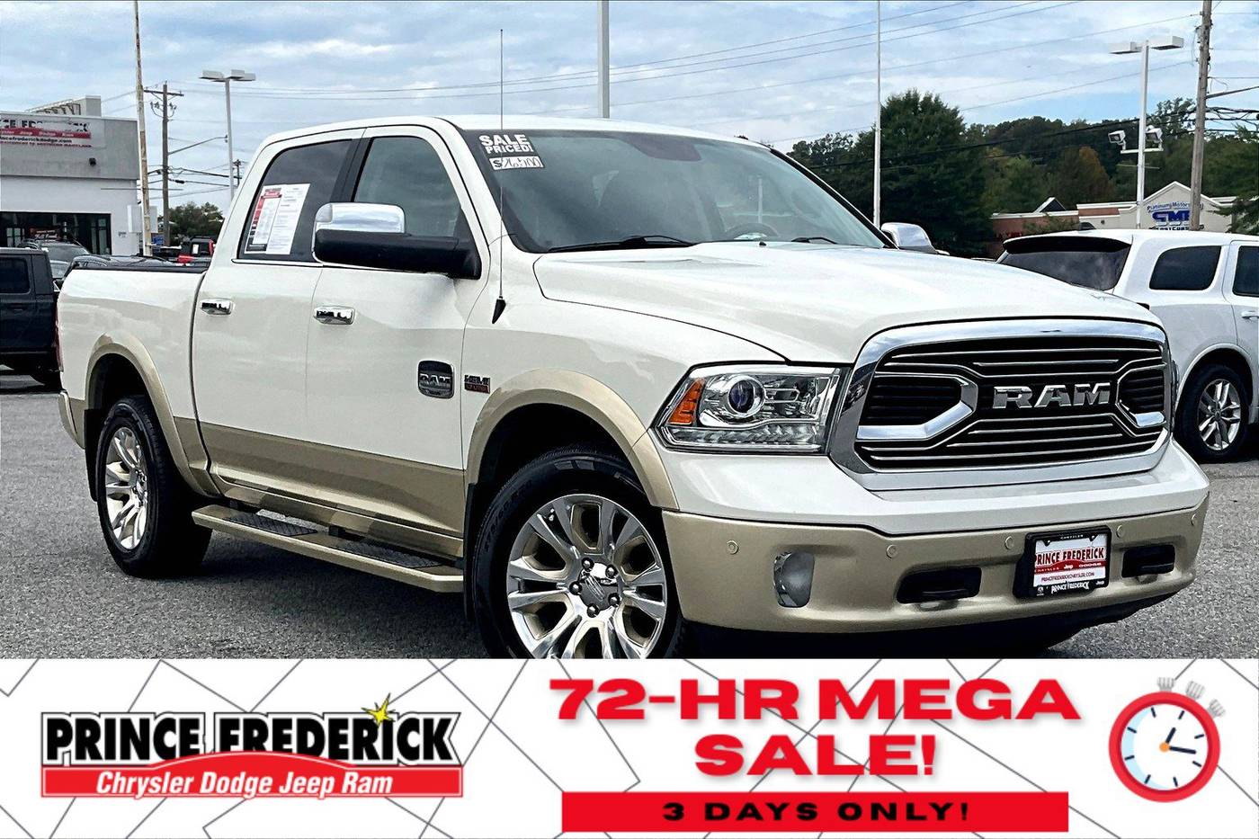 2017 Ram 1500 Longhorn — Pickup Truck — 103,306 mi — Prince Frederick, MD
