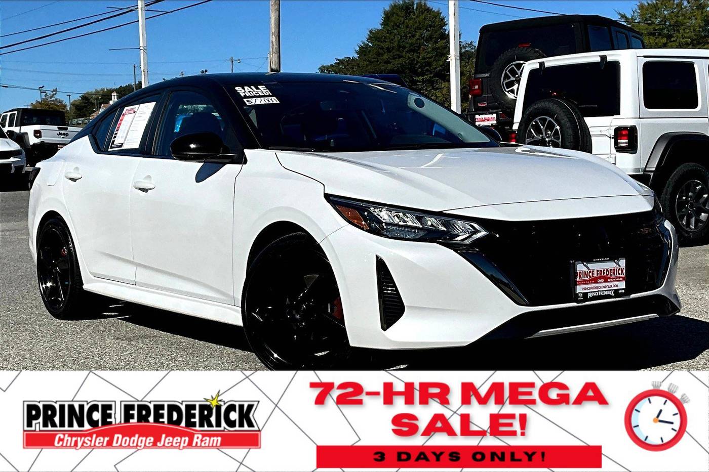 2024 Nissan Sentra SR — Sedan — 25,836 mi — Prince Frederick, MD