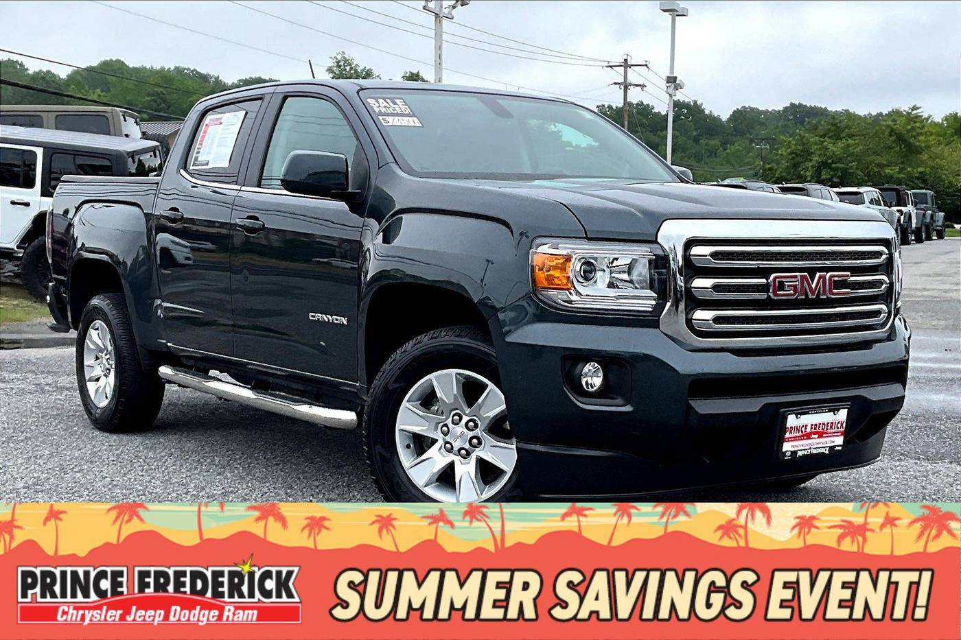 2017 GMC Canyon SLE — Pickup Truck — 28,007 mi — Prince Frederick, MD
