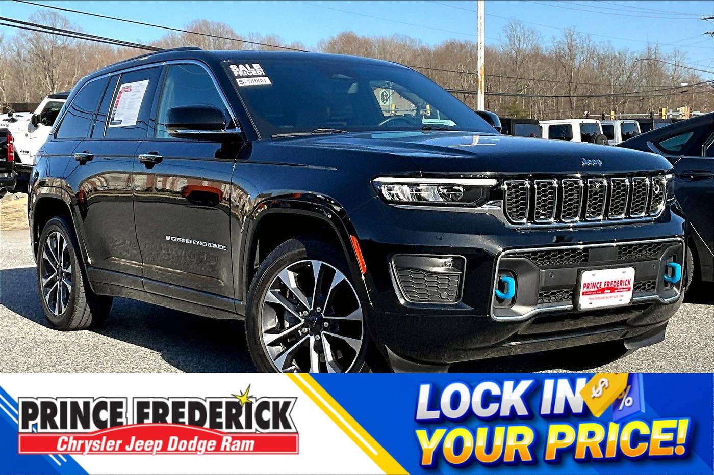 2023 Jeep Grand Cherokee Overland 4xe — SUV — 23,073 mi — Prince Frederick, MD