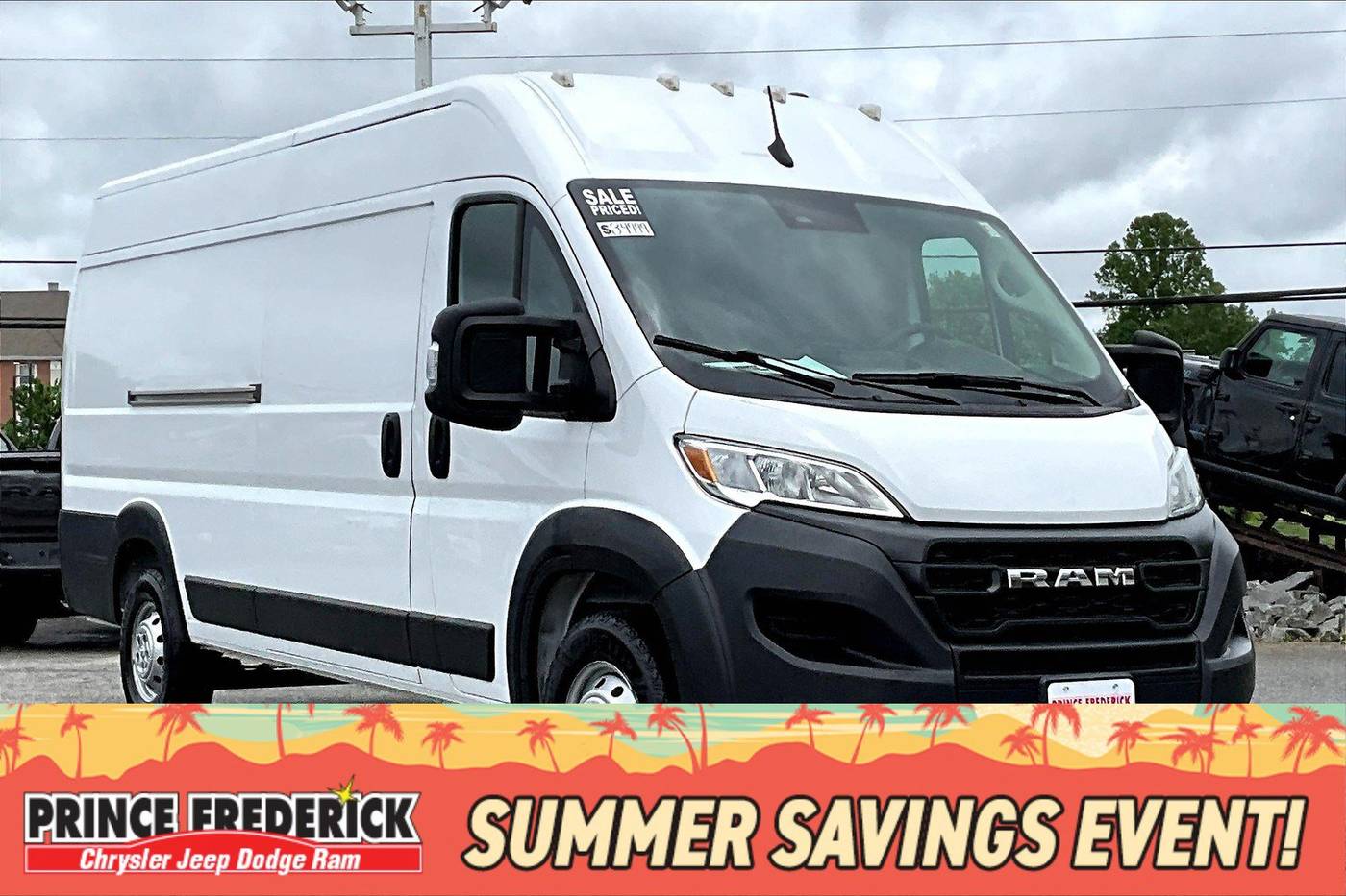 2023 Ram ProMaster Cargo Van 3500 — Cargo Van — 52,326 mi — Prince Frederick, MD