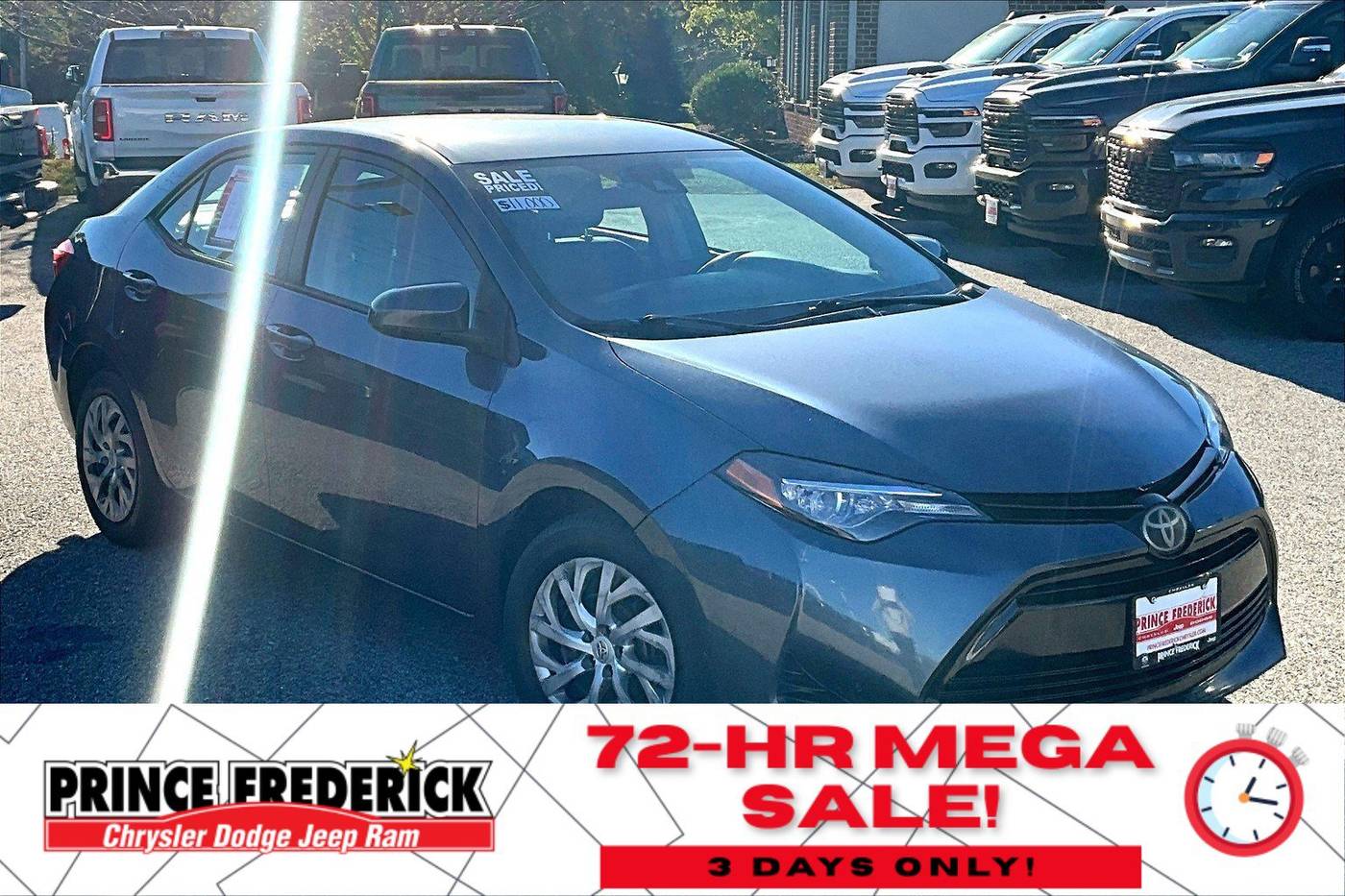 2018 Toyota Corolla L — Sedan — 134,825 mi — Prince Frederick, MD
